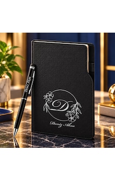 Bk Gift Kişiye Özel 374 Termo Deri Tarihli Ajanda & Siyah Touch Pen Tükenmez Kalem-7 Çok Renkli Bk Gift Kişiye Özel 374 Termo Deri Tarihli Ajanda & Siyah Touch Pen Tükenmez Kalem-7 Çok Renkli