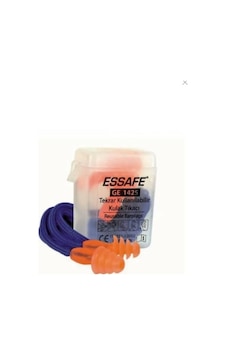 Essafe Ge 1425 - Kordonlu Iş Kulak Tıkacı Essafe Ge 1425 - Kordonlu Iş Kulak Tıkacı