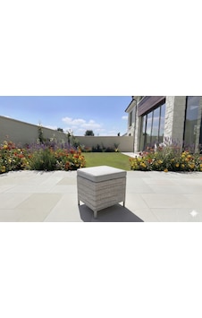 Liv Concept Çok Amaçlı Rattan Bahçe Pufu Açık Gri 40x40 Cm Liv Concept Çok Amaçlı Rattan Bahçe Pufu Açık Gri 40x40 Cm