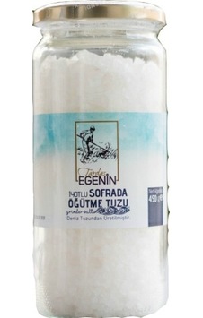Tardaş Egenin İyotlu Sofrada Öğütme Deniz Tuzu 450 G Tardaş Egenin İyotlu Sofrada Öğütme Deniz Tuzu 450 G