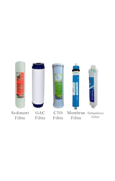 Watergold Açık Kasa/Sistem Beşli (5'li) Ekonomik Filtre Seti Watergold Açık Kasa/Sistem Beşli (5'li) Ekonomik Filtre Seti
