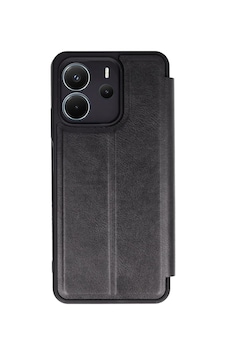 Cosmotex Newface Xiaomi Redmi Note 14 4g Kılıf Flip Cover - Siyah Cosmotex Newface Xiaomi Redmi Note 14 4g Kılıf Flip Cover - Siyah