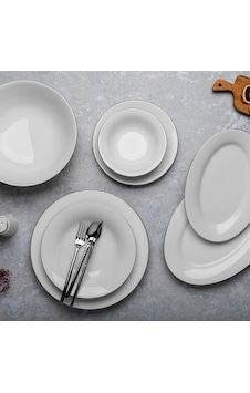 Aryıldız AR038130 Capella Silver 30 Parça Yemek Takımı Aryıldız AR038130 Capella Silver 30 Parça Yemek Takımı