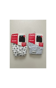 Kit İç Giyim Yıldız 2'li Pamuk S Beden Erkek Boxer Çok Renkli Kit İç Giyim Yıldız 2'li Pamuk S Beden Erkek Boxer Çok Renkli