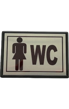 Cemax Yönlendirme Büyük Wc Bayan 13x8,5 Cm Cemax Yönlendirme Büyük Wc Bayan 13x8,5 Cm