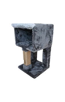 Botar Single Kedi Evi 40-40-70cm Antrasit Botar Single Kedi Evi 40-40-70cm Antrasit