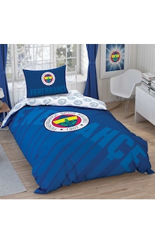 Taç Tek Kişilik Lisanslı Nevresim Takımı Fenerbahçe Lacivert Logo Taç Tek Kişilik Lisanslı Nevresim Takımı Fenerbahçe Lacivert Logo