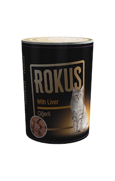 Rokus - 256 - Cığerlı Kedı Konservesı 410 Gr X - Spt-gld - 6 Adet Rokus - 256 - Cığerlı Kedı Konservesı 410 Gr X - Spt-gld - 6 Adet