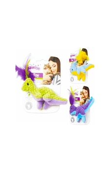 Pawise Meow Meow Life Dinosaur Peluş Köpek Oyuncağı Çok Renkli Pawise Meow Meow Life Dinosaur Peluş Köpek Oyuncağı Çok Renkli