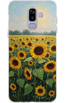 Samsung Galaxy J8-a6 Plus Uyumlu Ay Çiçeği Sulu Boya Baskılı Silikon Kılıf Renkli Samsung Galaxy J8-a6 Plus Uyumlu Ay Çiçeği Sulu Boya Baskılı Silikon Kılıf Renkli