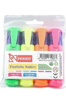 Mikro Fosforlu Kalem Seti Mk 701