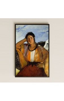 Manet Çingene Kadın Portresi - Güçlü Ve Özgür Kadın Temalı Sanat