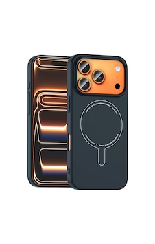 İphone 18 Pro Max Kılıf M-safe Şarj Özellikli Kamera Korumalı Zore Elio Sert Pc Kapak - Lacivert İphone 18 Pro Max Kılıf M-safe Şarj Özellikli Kamera Korumalı Zore Elio Sert Pc Kapak - Lacivert