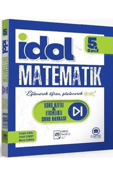 Çanta 2025 5. Sınıf İdol Matematik Konu Özetli Etkinlikli Soru Bankası 4 Fasikül Çanta 2025 5. Sınıf İdol Matematik Konu Özetli Etkinlikli Soru Bankası 4 Fasikül