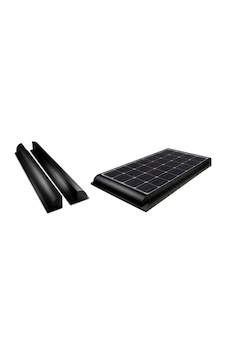 Alüminyum Güneş Paneli Braketi 670mm Siyah Alüminyum Güneş Paneli Braketi 670mm Siyah