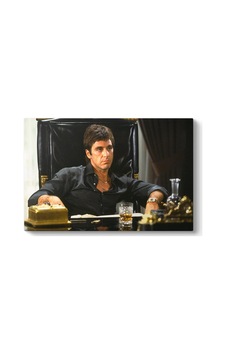 Al Pacino - Scarface Tablosu 60 X 40 Sku: Zeusstkbda8983a5f