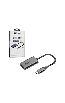 Çevirici Adaptör Type-C To Hdmı 4K S-Link Sw-U512 (548055052)