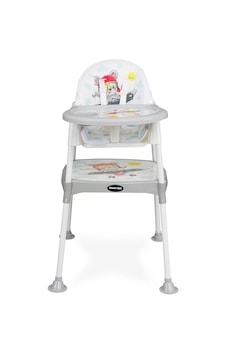 Maxi Taxi Feeding Uçak Desenli 3 in 1 Mama Sandalyesi - Gri Maxi Taxi Feeding Uçak Desenli 3 in 1 Mama Sandalyesi - Gri