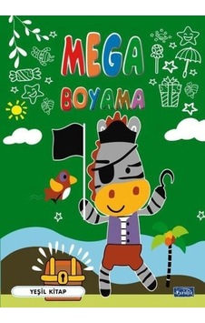 Mega Boyama Yeşil Kitap Mega Boyama Yeşil Kitap