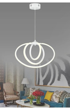 Jüpiter 4'lü Led Avize 1096-u59-9s-ız Beyaz Jüpiter 4'lü Led Avize 1096-u59-9s-ız Beyaz