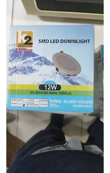K2 Marka / 12w / Smd Led Downlıght Panel / Günışığı/ Warm Whıte 1 K2 Marka / 12w / Smd Led Downlıght Panel / Günışığı/ Warm Whıte 1