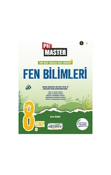 Okyanus Yayınları 8. Sınıf PreMaster Fen Bilimleri Soru Bankası