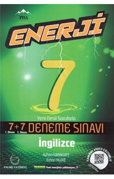 7 Sınıf İngilizce 7X7 Enerji Denemeleri Palme Yayınları 7 Sınıf İngilizce 7X7 Enerji Denemeleri Palme Yayınları