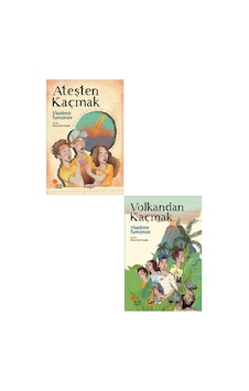Vladimir Tumanov 2 Kitap Set / Ateşten Kaçmak + Volkandan Kaçmak