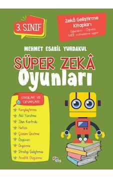 Süper Zeka Oyunları 3. Sınıf - Mehmet Esabil Yurdakul - Pia Süper Zeka Oyunları 3. Sınıf - Mehmet Esabil Yurdakul - Pia
