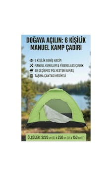 Çadır Su Geçirmez Geniş Kampçı Kolay Kurulumlu Pratik Kamp Çadırı 6 Kişilik 220x250x150cm Çok Renkli Çadır Su Geçirmez Geniş Kampçı Kolay Kurulumlu Pratik Kamp Çadırı 6 Kişilik 220x250x150cm Çok Renkli