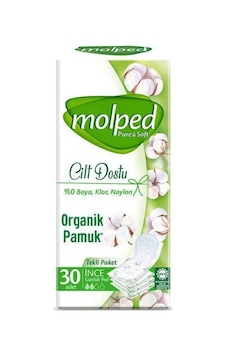 Molped Günlük Ped Pure Soft Cilt Dostu 30 Lu