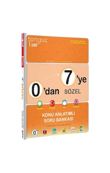 0'dan 7'ye Sözel Konu Anlatımlı Soru Bankası 0'dan 7'ye Sözel Konu Anlatımlı Soru Bankası