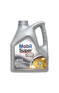 Mobil Super 3000 0W-20 Tam Sentetik Motor Yağı 4 L Mobil Super 3000 0W-20 Tam Sentetik Motor Yağı 4 L