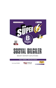 Nitelik Yayınları 6. Sınıf Süper Sosyal Bilgiler B Soru Kitabı Nitelik Yayınları 6. Sınıf Süper Sosyal Bilgiler B Soru Kitabı