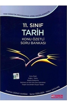 Esen Yayınları 11 Sınıf Tarih Konu Özetli Soru Bankası Esen Yayınları 11 Sınıf Tarih Konu Özetli Soru Bankası