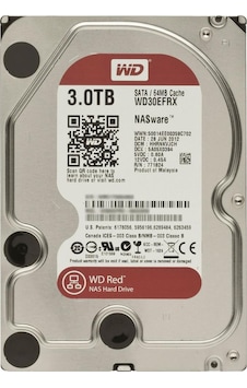 WD WD30EFRX 3.5" 3 TB 64 MB 5400 RPM SATA 3 HDD WD WD30EFRX 3.5" 3 TB 64 MB 5400 RPM SATA 3 HDD