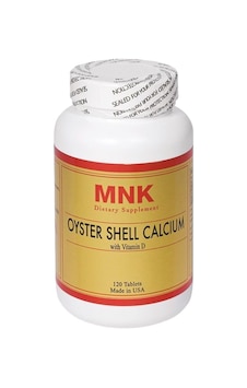 Mnk Oyster Shell Calcium Vitamin D 120 Tablet 12- Mnk Oyster Shell Calcium Vitamin D 120 Tablet 12-
