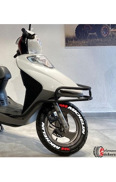 MİCHELİN Motorsiklet Scooter Lastik Yazısı Sticker 8 Adet MİCHELİN Motorsiklet Scooter Lastik Yazısı Sticker 8 Adet