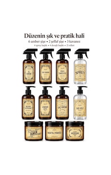 Alubrella 500 Ml 6 Amber Şişe, 2 Şeffaf Sprey Şişe Ve 3 Kapaklı Kavanoz Etiketli Mega Set Alubrella 500 Ml 6 Amber Şişe, 2 Şeffaf Sprey Şişe Ve 3 Kapaklı Kavanoz Etiketli Mega Set