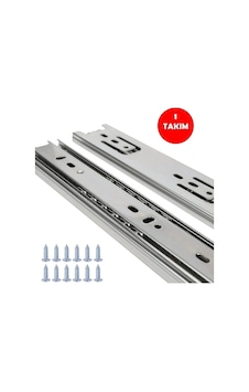 36MM 50CM ÇEKMECE RAYI ÇEKMECE KIZAĞI Galvaniz