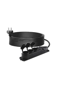 Sgs 3513 Kauçuk Uzatma Kablosu 10 Metre 3x2,5 Mm² 3'lü Topraklı Grup Priz 3 Çıkışlı - 10 Metre - Beyaz Sgs 3513 Kauçuk Uzatma Kablosu 10 Metre 3x2,5 Mm² 3'lü Topraklı Grup Priz 3 Çıkışlı - 10 Metre - Beyaz