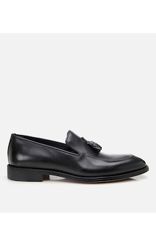 Hotiç Erkek Deri Siyah Püskül Detaylı Klasik Loafer Hotiç Erkek Deri Siyah Püskül Detaylı Klasik Loafer