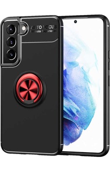 Galaxy S22 Plus Kılıf Zore Ravel Silikon Kapak Siyah-Kırmızı Galaxy S22 Plus Kılıf Zore Ravel Silikon Kapak Siyah-Kırmızı