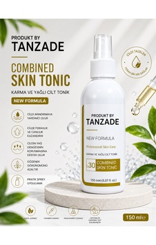 Produkt By Tanzade Karma Ve Yağlı Cilt Toniği 150 Ml Yağ Dengeleyici Ve Arındırıcı Yüz Toniği Produkt By Tanzade Karma Ve Yağlı Cilt Toniği 150 Ml Yağ Dengeleyici Ve Arındırıcı Yüz Toniği