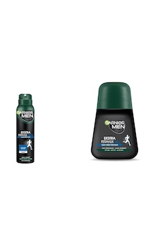 Garnier Men Ekstra Ferahlık 2'li Deodorant 150 Ml + Ekstra Ferahlık Roll-on 2'li