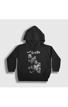 Presmono Unisex Çocuk Chester V2 Linkin Park Kapüşonlu Sweatshirt Siyah