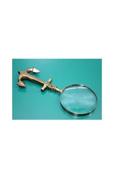 3 Adet Çapalı Pirinç Büyüteç 7682a 25 X 10 Cm Çapalı Tasarım Brass Magnifier 3 Adet Çapalı Pirinç Büyüteç 7682a 25 X 10 Cm Çapalı Tasarım Brass Magnifier