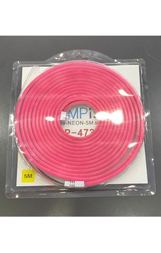 Lampist 12v 5mt Neon Led Ip65 Pembe Lampist 12v 5mt Neon Led Ip65 Pembe