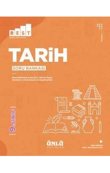 9.Sınıf Tarih Soru Bankası Best - Ünlü Yayınları 9.Sınıf Tarih Soru Bankası Best - Ünlü Yayınları
