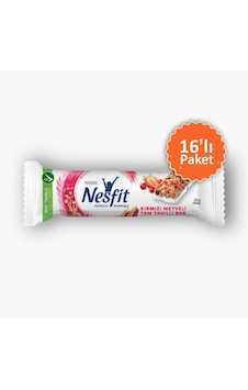 Nestle Nesfit Kırmızı Meyveli Bar 16 x 24 G Nestle Nesfit Kırmızı Meyveli Bar 16 x 24 G